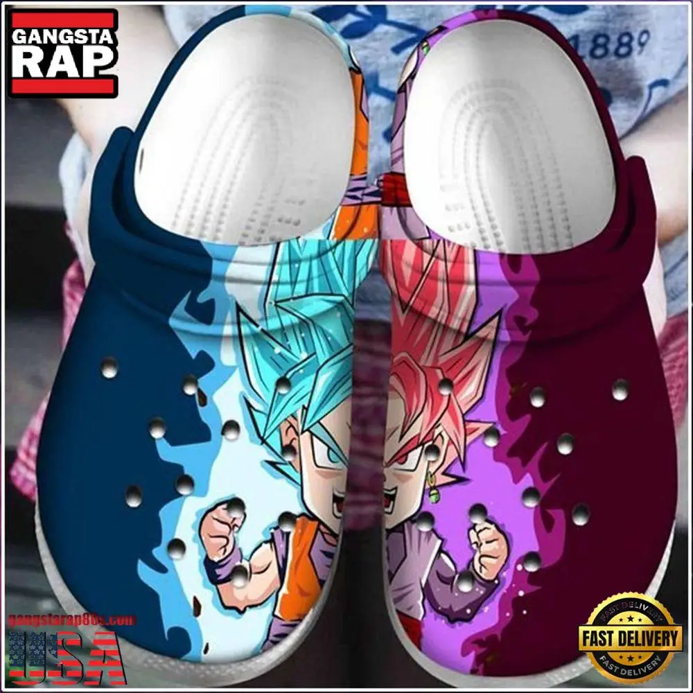 Footwearmerch Love Dragon Ball Clog Shoes