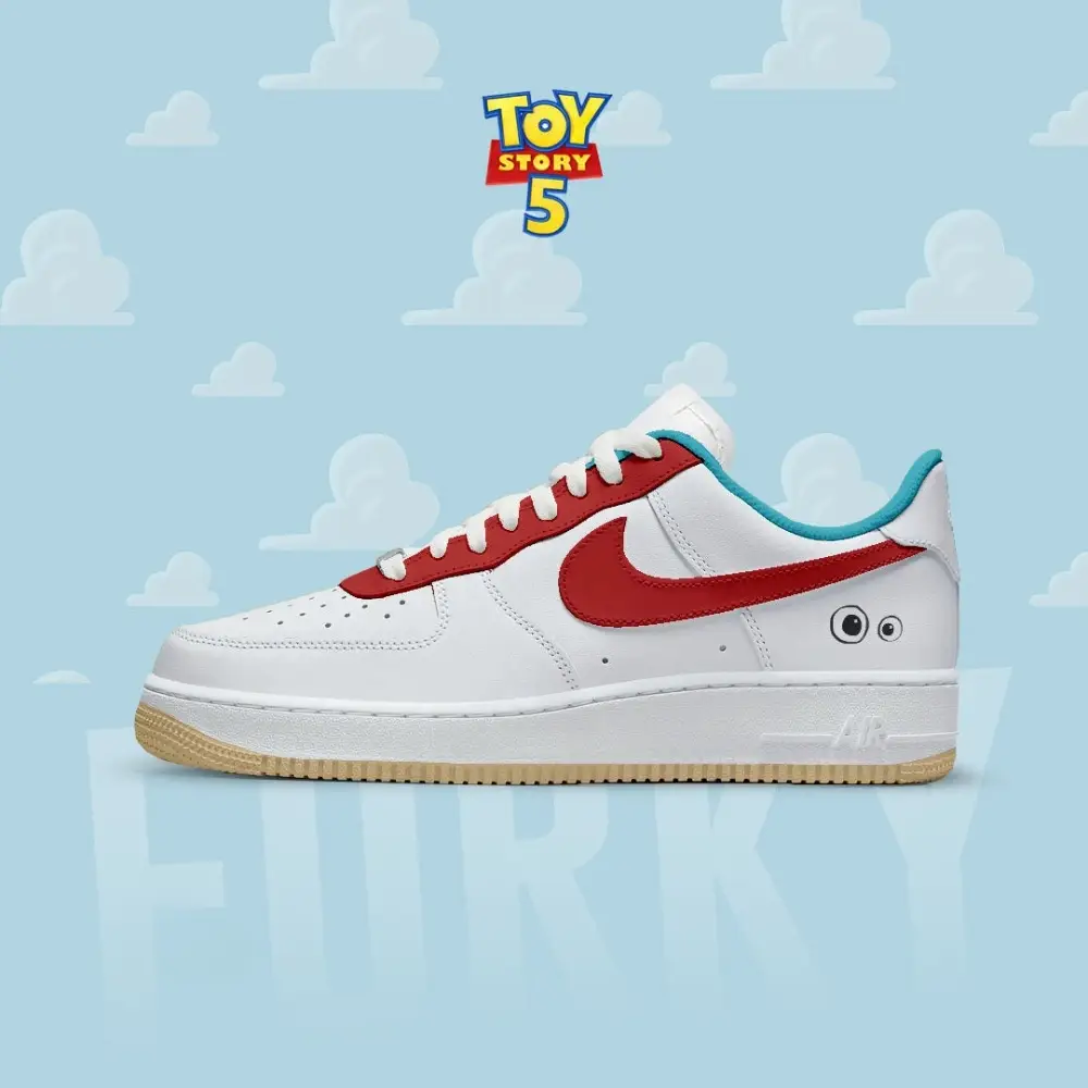 Forky Toy Story AF1 Shoes Forky Toy Story AF1 Shoes - Image 1