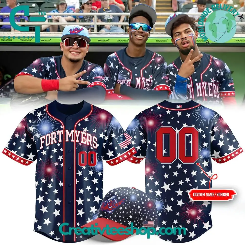 Fort Myers Mighty Mussels Independence Day 2025 Custom Jersey