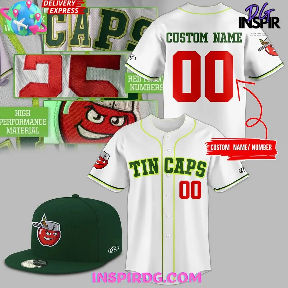 Fort Wayne Tincaps New Home Uniform 2025 Jersey