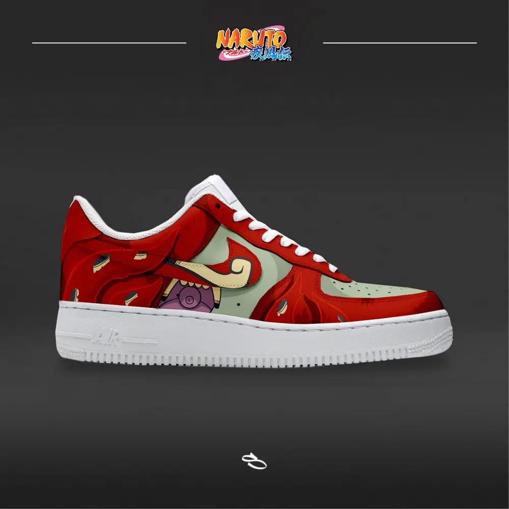 Four-Tails Bijuu Son Gokū Naruto AF1 Shoes