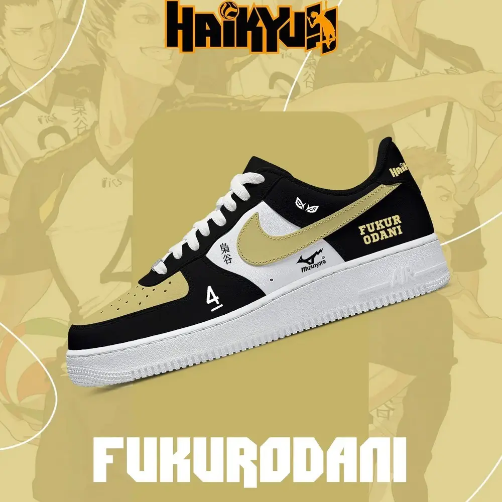 Fukurodani Haikyuu!! AF1 Shoes