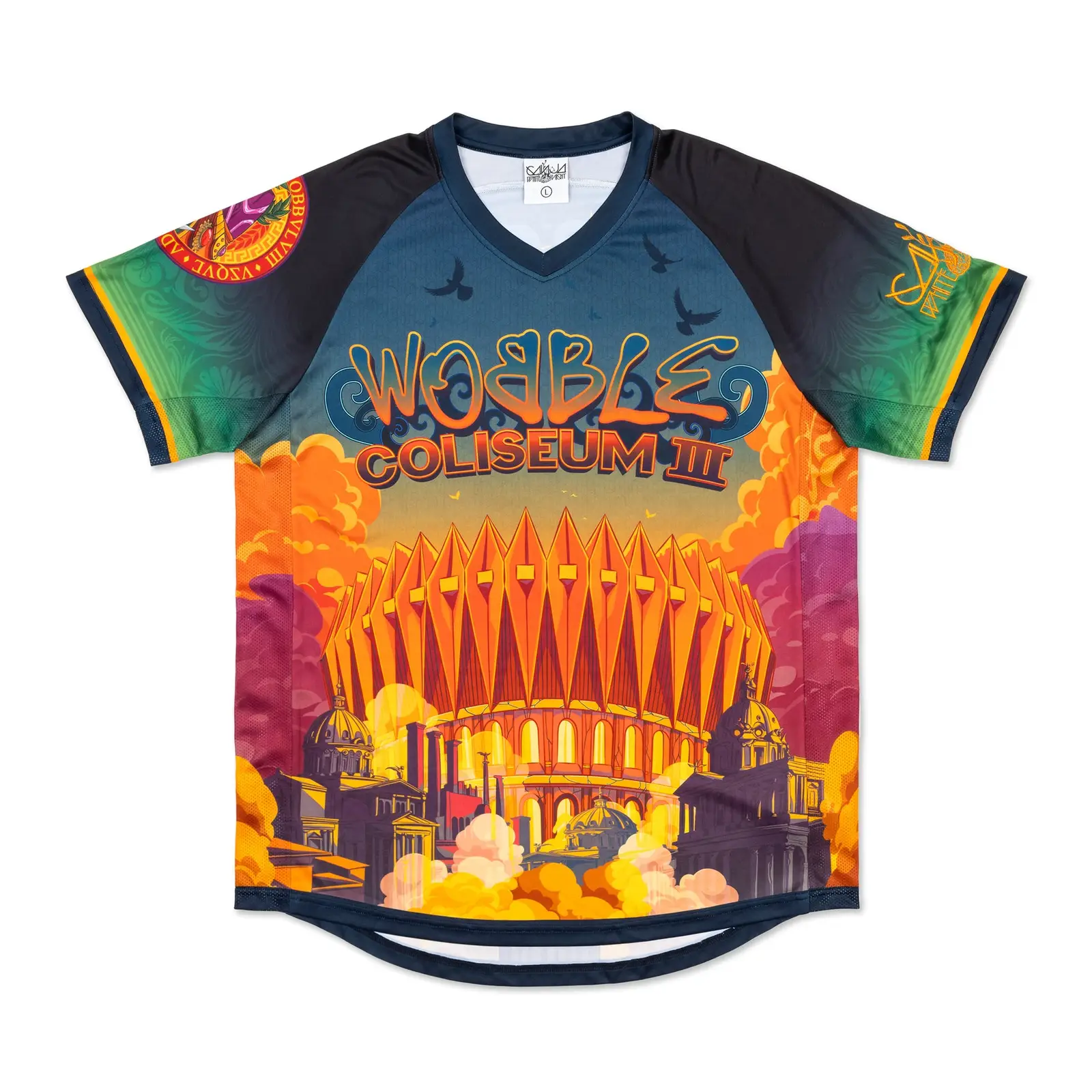 Ganja White Night Merch Football Jersey Wobble Coliseum III Football Jersey Gift For Music Fan - Tazila