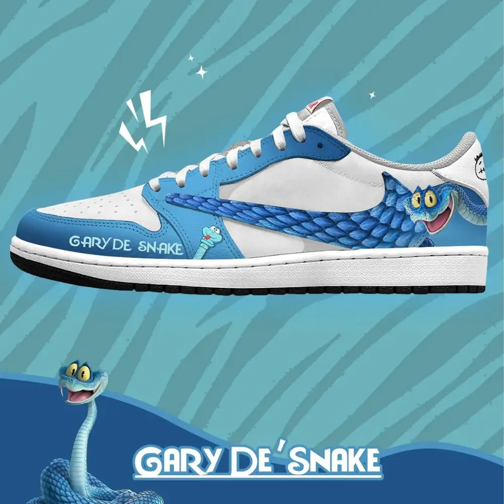 Gary De Snake Zootopia Low Top Shoes