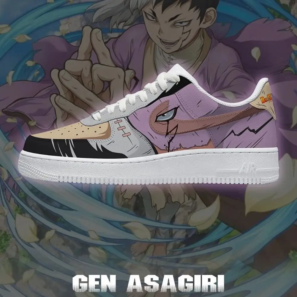 Gen Asagiri Dr. Stone AF1 Shoes Gen Asagiri Dr. Stone AF1 Shoes - Image 1