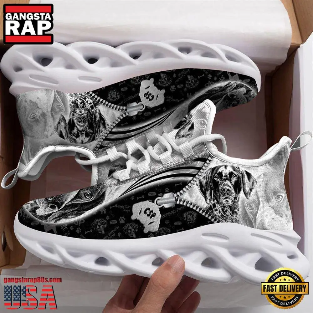 German Shorthaired Pointer Dogs Lover Max Soul Shoes, Running Sneakers