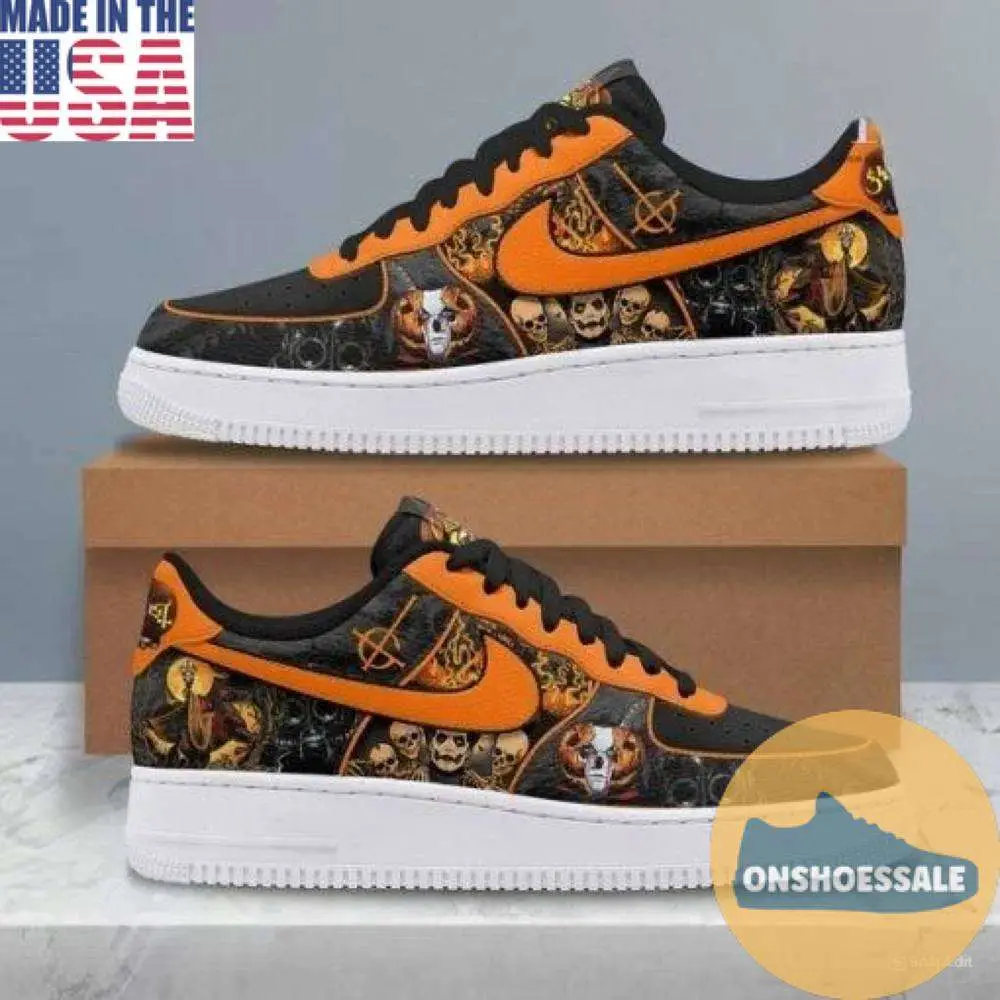 Ghost Band Skull Limited Edition Air Force 1, Gift For Fans - Best Gift Shoes