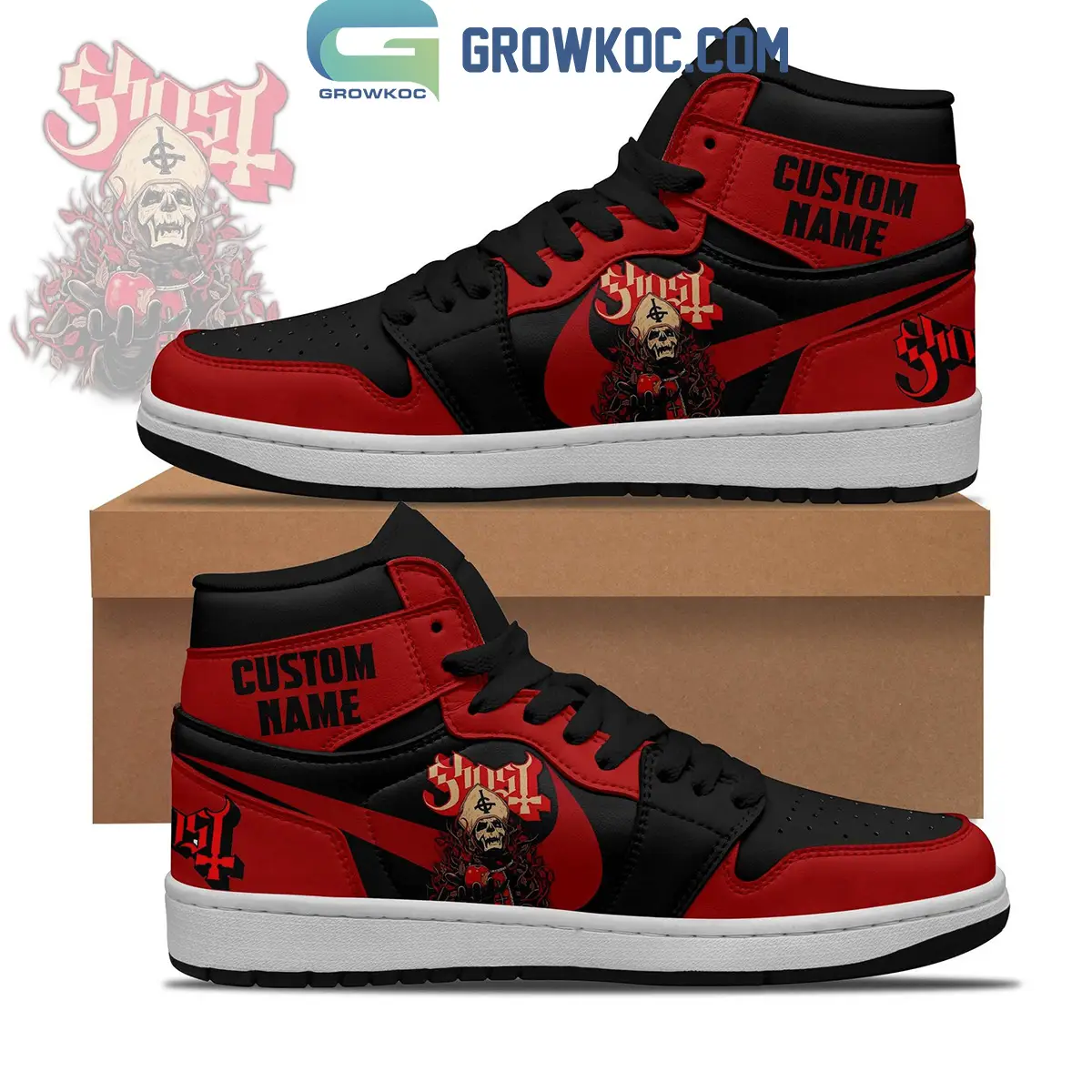 Ghost Call Me Little Sunshine Personalized Air Jordan 1 Shoes