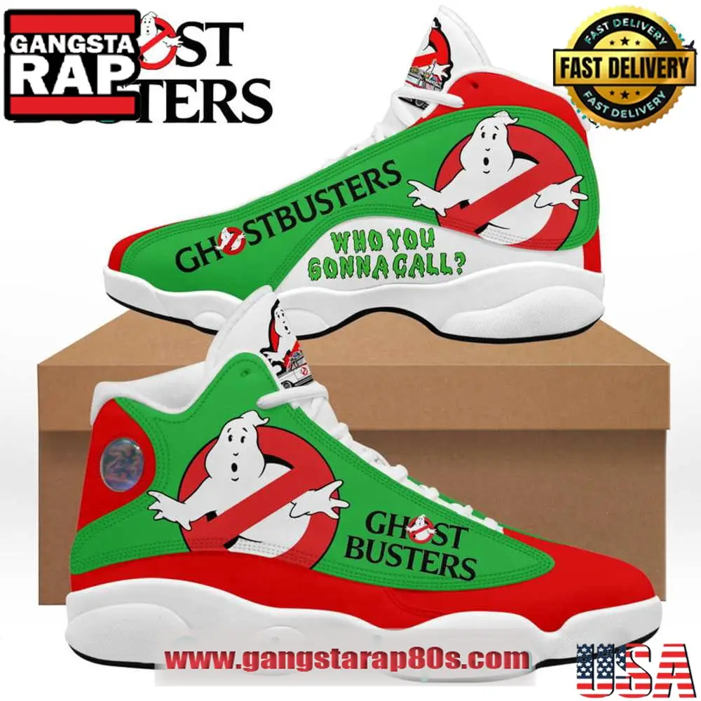 Ghostbusters Who You Gonna Call Air Jordan 13 Sneakers Shoes