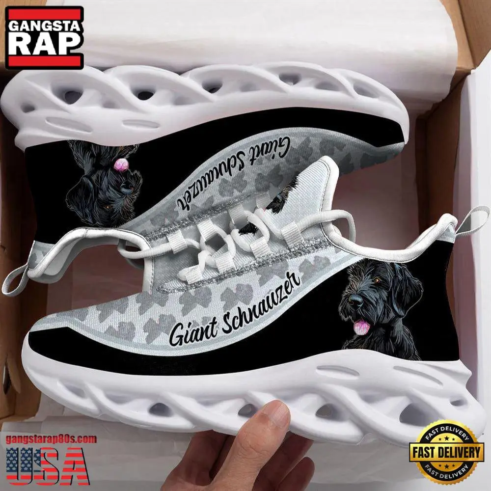 Giant Schnauzer Dogs Lover Max Soul Shoes, Running Sneakers