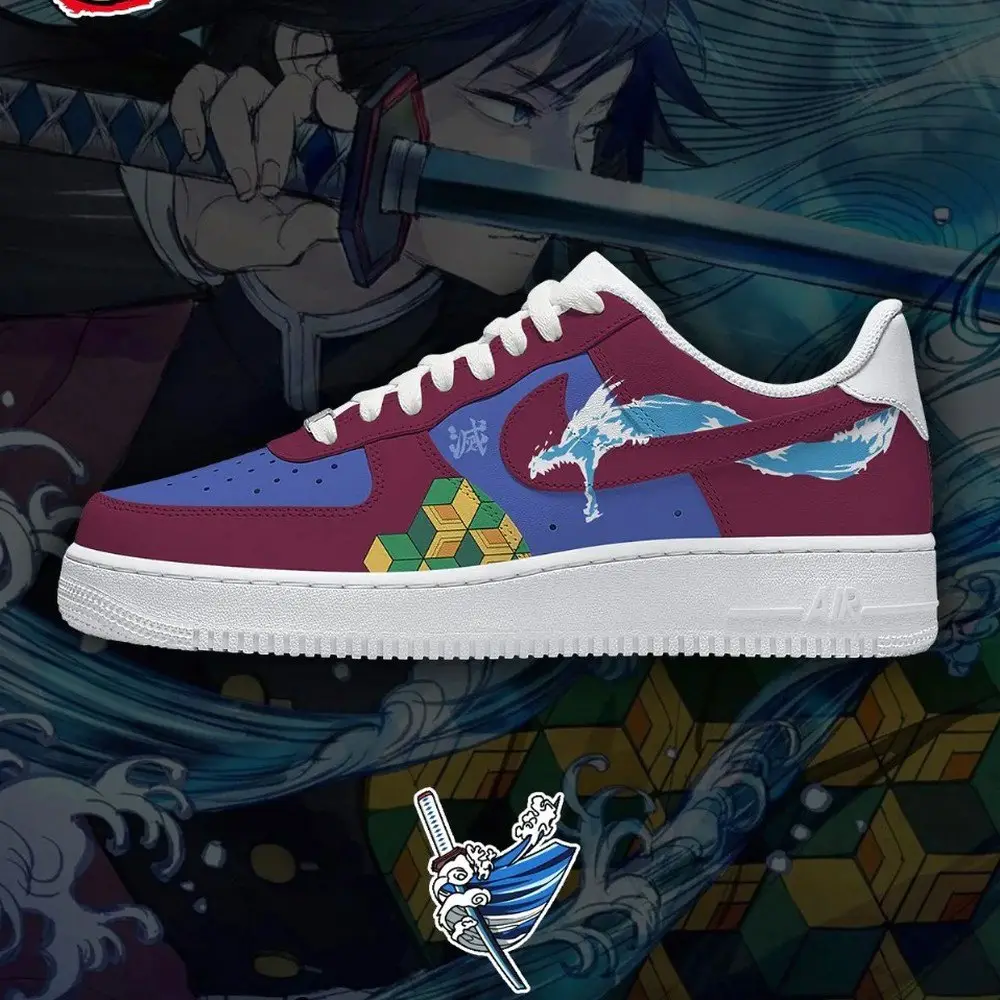 Giyū Tomioka Demon Slayer AF1 Shoes