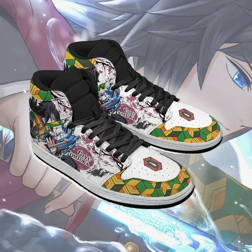 Giyu Tomioka Demon Slayer J1 High Top Shoes