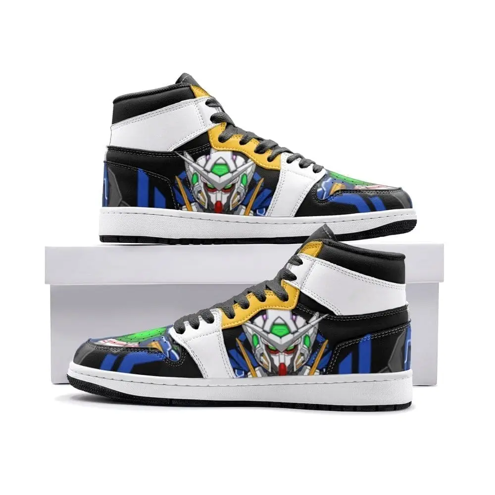 Gn-001 Exia Gundam Air Jordan 1 High Top Shoes Gn-001 Exia Gundam Air Jordan 1 High Top Shoes - Image 1