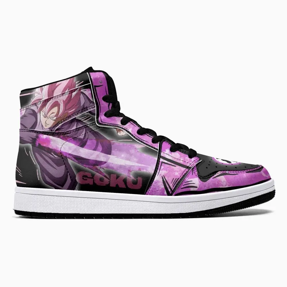 Goku Black Rose Dragon Ball JD1 High Top Shoes