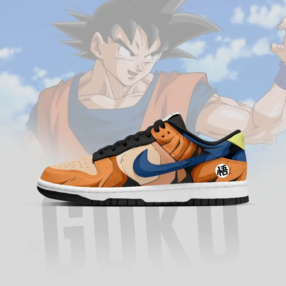 Goku Dragon Ball Z Dunk Shoes