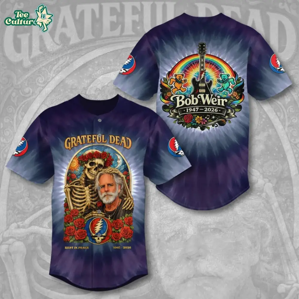 Grateful Dead x Bob Weir Baseball Jersey