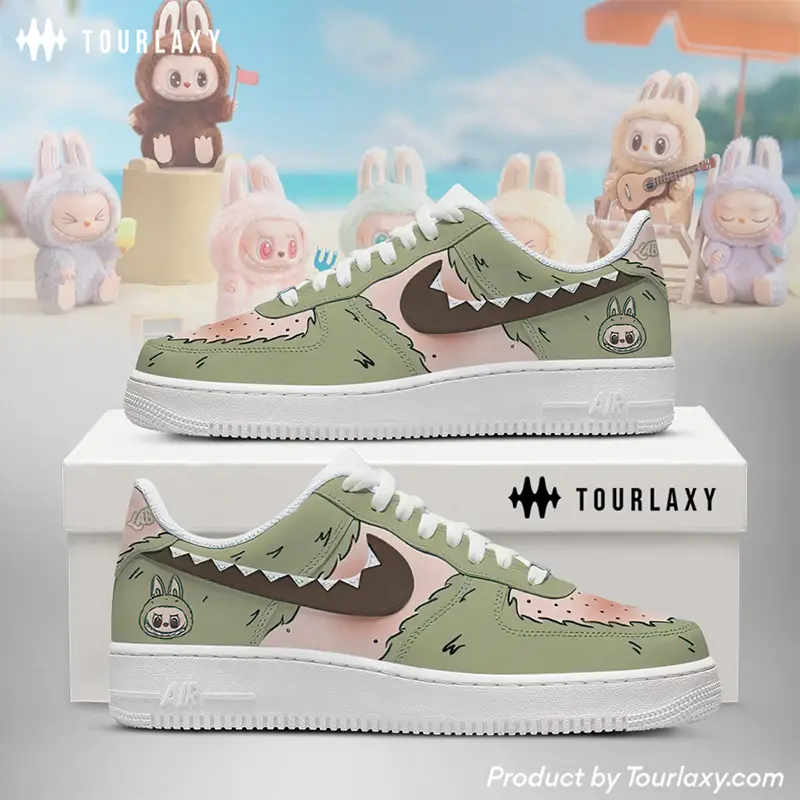 Green Grape 3 Labubu Air Force 1 Shoes  