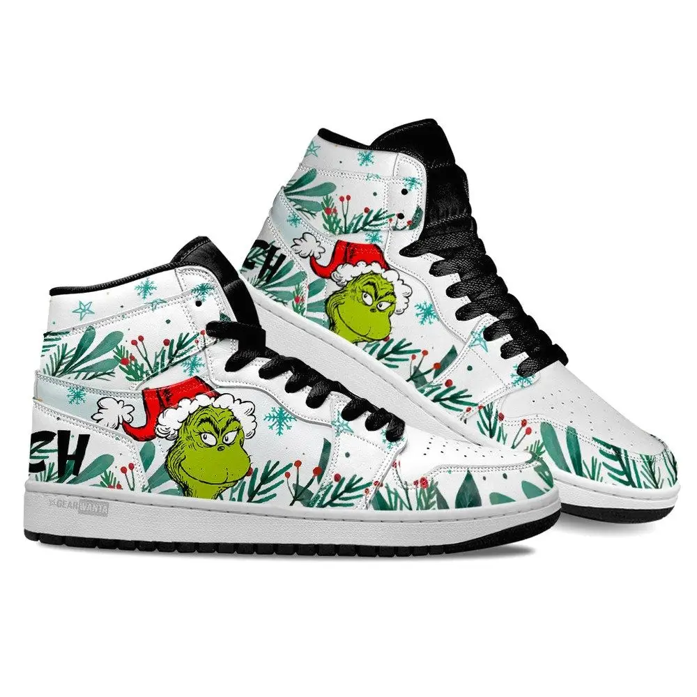 Grinch AJ1 High Shoes