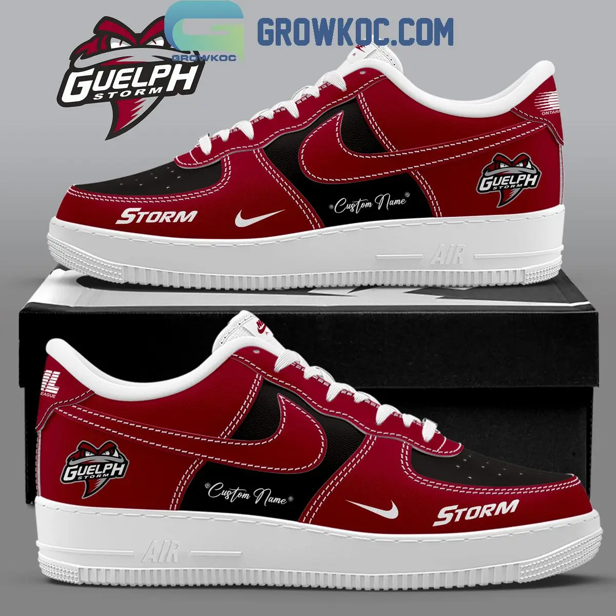 Guelph Storm Hockey New Season 2026 Air Force 1 Shoes