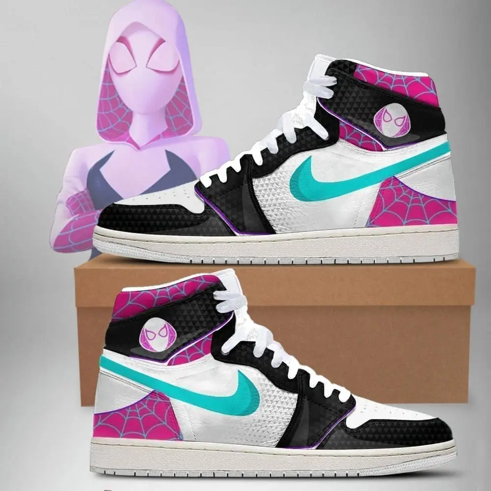 Gwen Stacy Air Jordan 1 High Top Shoes SMGSAJ3 Gwen Stacy Air Jordan 1 High Top Shoes SMGSAJ3 - Image 1