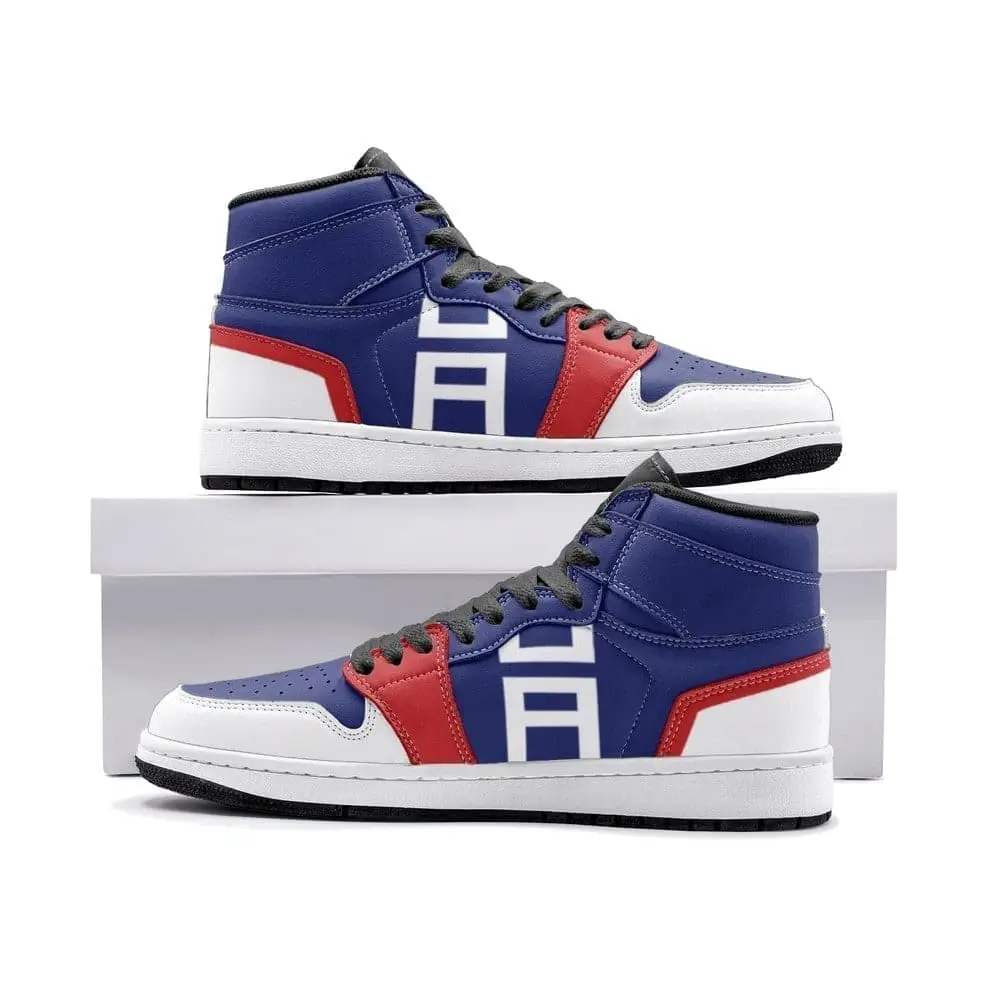 Gym Sports Pattern My Hero Air Jordan 1 High Top Shoes Gym Sports Pattern My Hero Air Jordan 1 High Top Shoes - Image 1