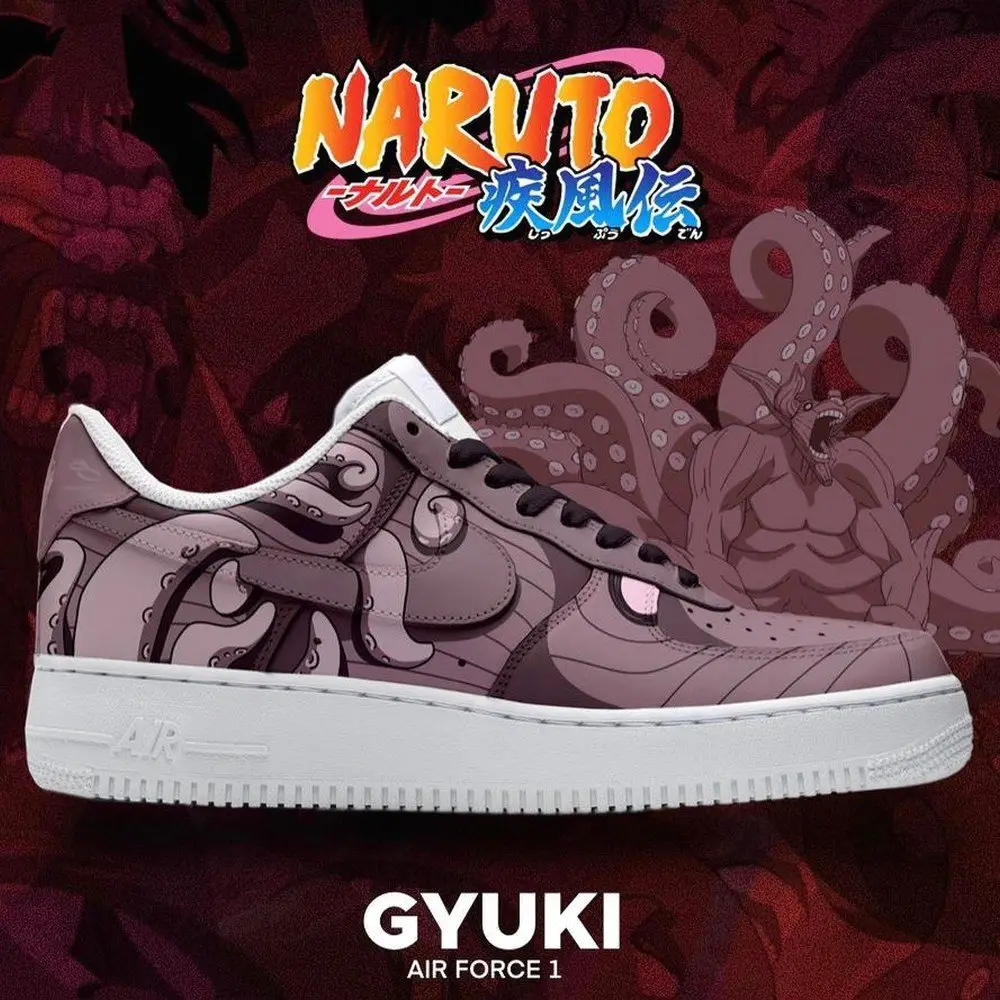 Gyuki Naruto AF1 Shoes