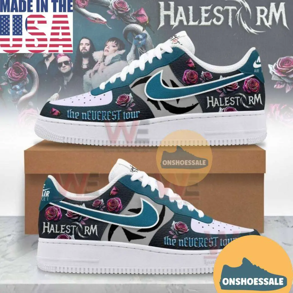Halestorm The Everest Tour Air Force Shoes, Gift For Fans - Best Gift Shoes