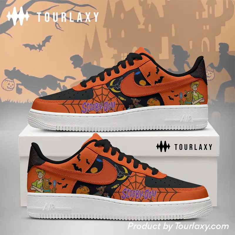 Halloween Scooby Doo Air Force 1 Shoes 