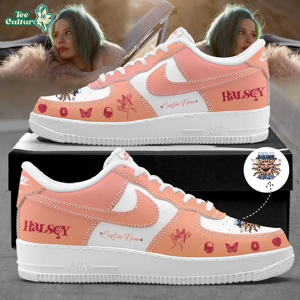 Halsey Back to Badlands Tour 2026 Signature Custom Name Shoes AF