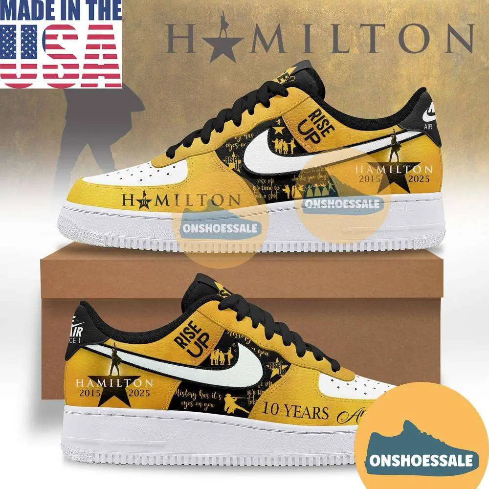Hamilton 10 Years Anniversary Air Force Shoes - Best Gift Shoes