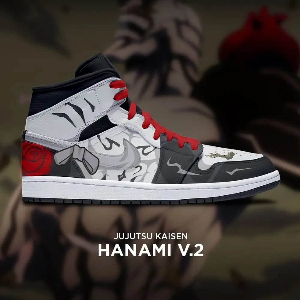 Hannami Jujutsu Kaisen Special High Top Shoes