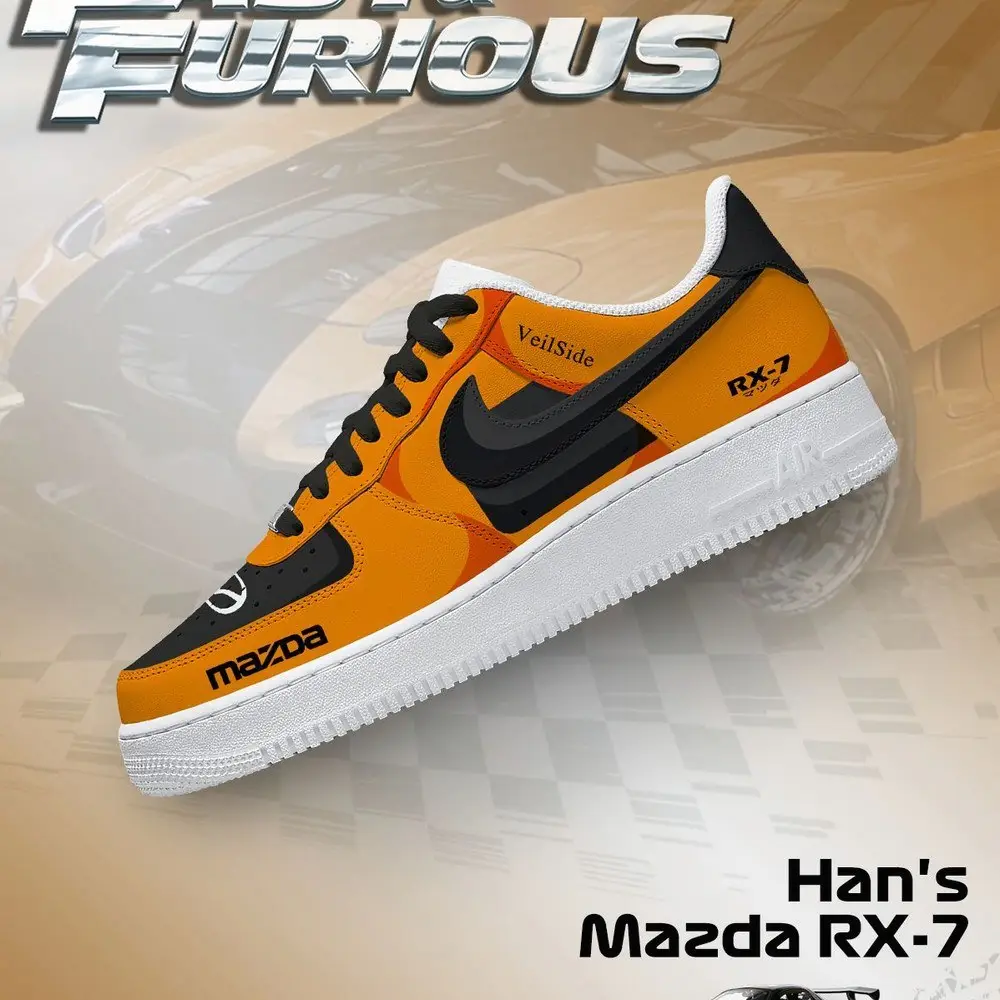 Han's RX-7 Fast and Furious Low Top Shoes Han's RX-7 Fast and Furious Low Top Shoes - Image 1