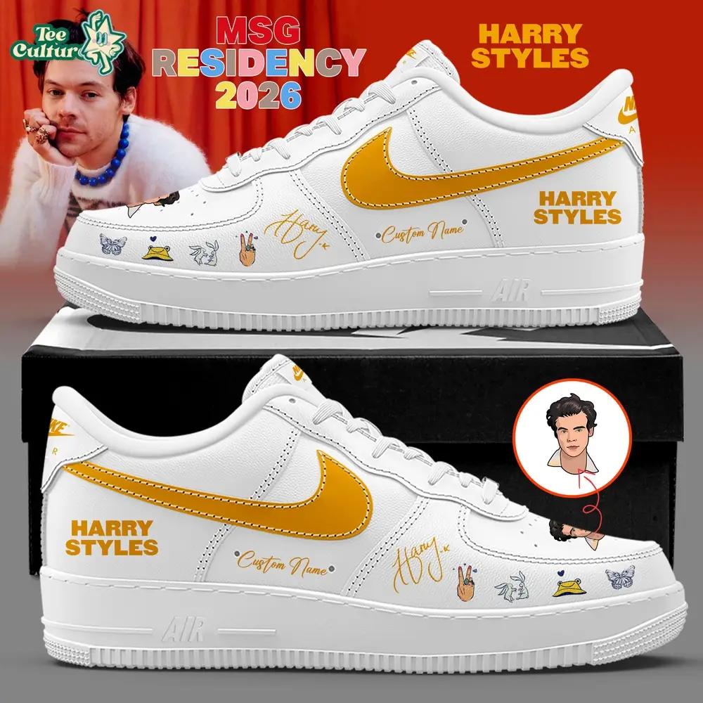Harry Styles MSG Residency 2026 Signature Custom Name Shoes AF V2