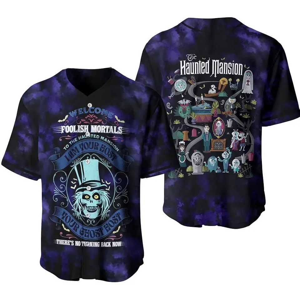 Haunted Mansion Graphic Tee - Spooky & Stylish Ghost Host Shirt For Fans