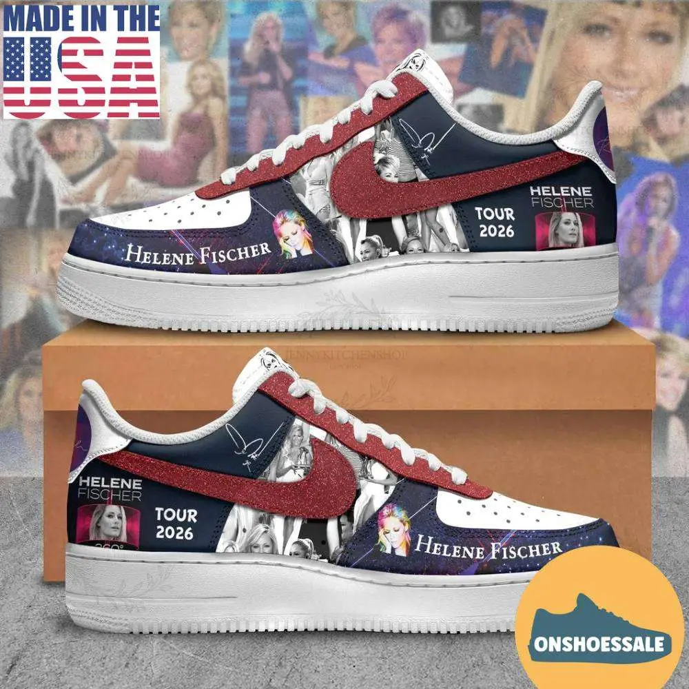 Helene Fischer Gift For Fans Tour 2026 Air Force 1 Shoes, Gift For Fans - Best Gift Shoes
