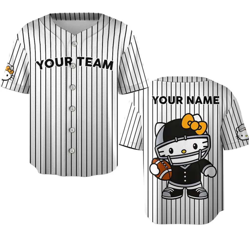 Hello Kitty Custom Your Jersey - Cute Fan Gear For Kids & Adults Hello Kitty Custom Your Jersey - Cute Fan Gear For Kids & Adults - Image 1
