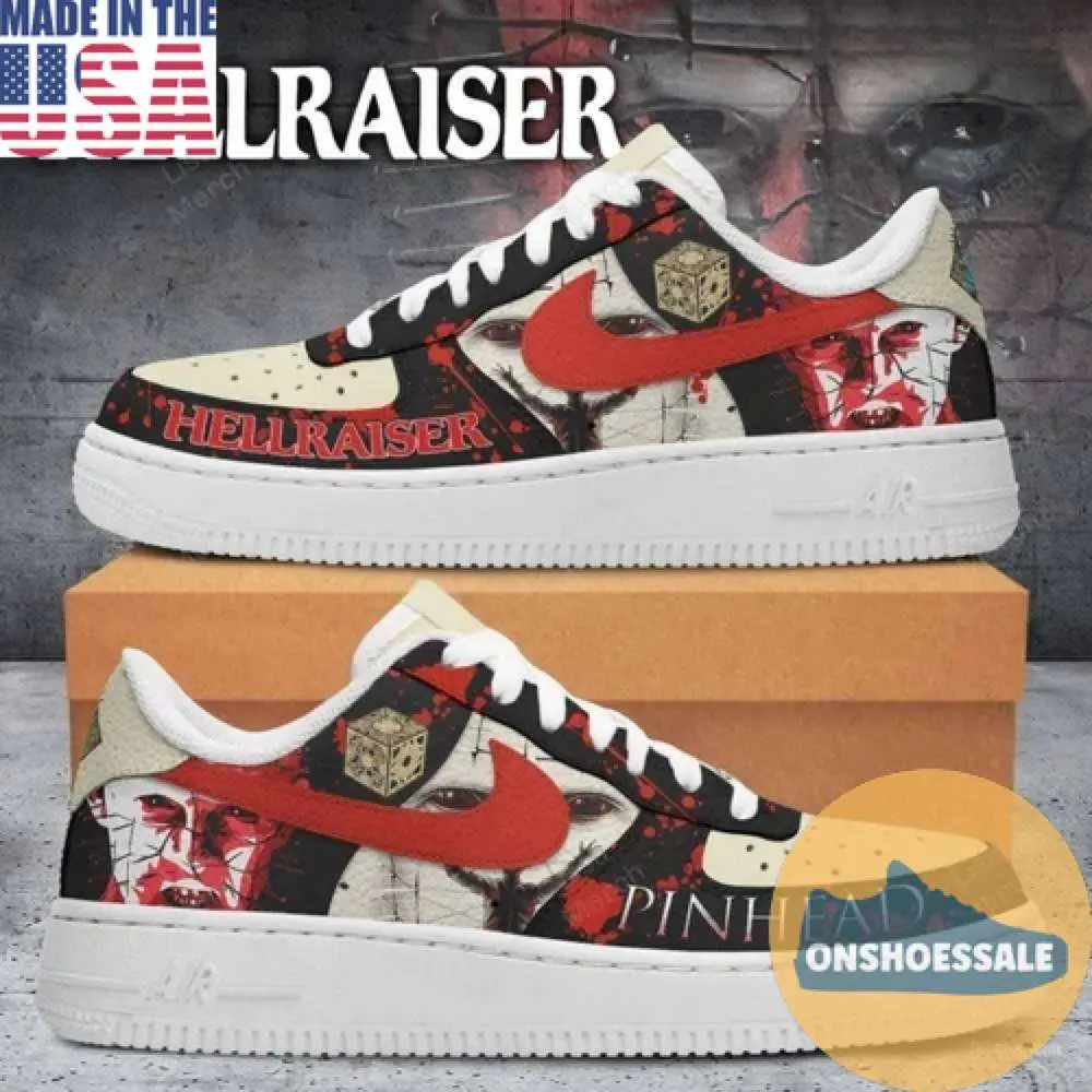 Hellraiser Pinhead Air Force 1, Gift For Fans - Best Gift Shoes