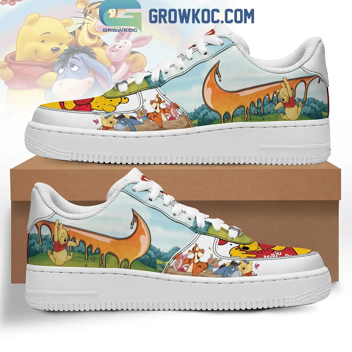 Honey Jar Winnie The Pooh And Friends Air Force 1 Shoes