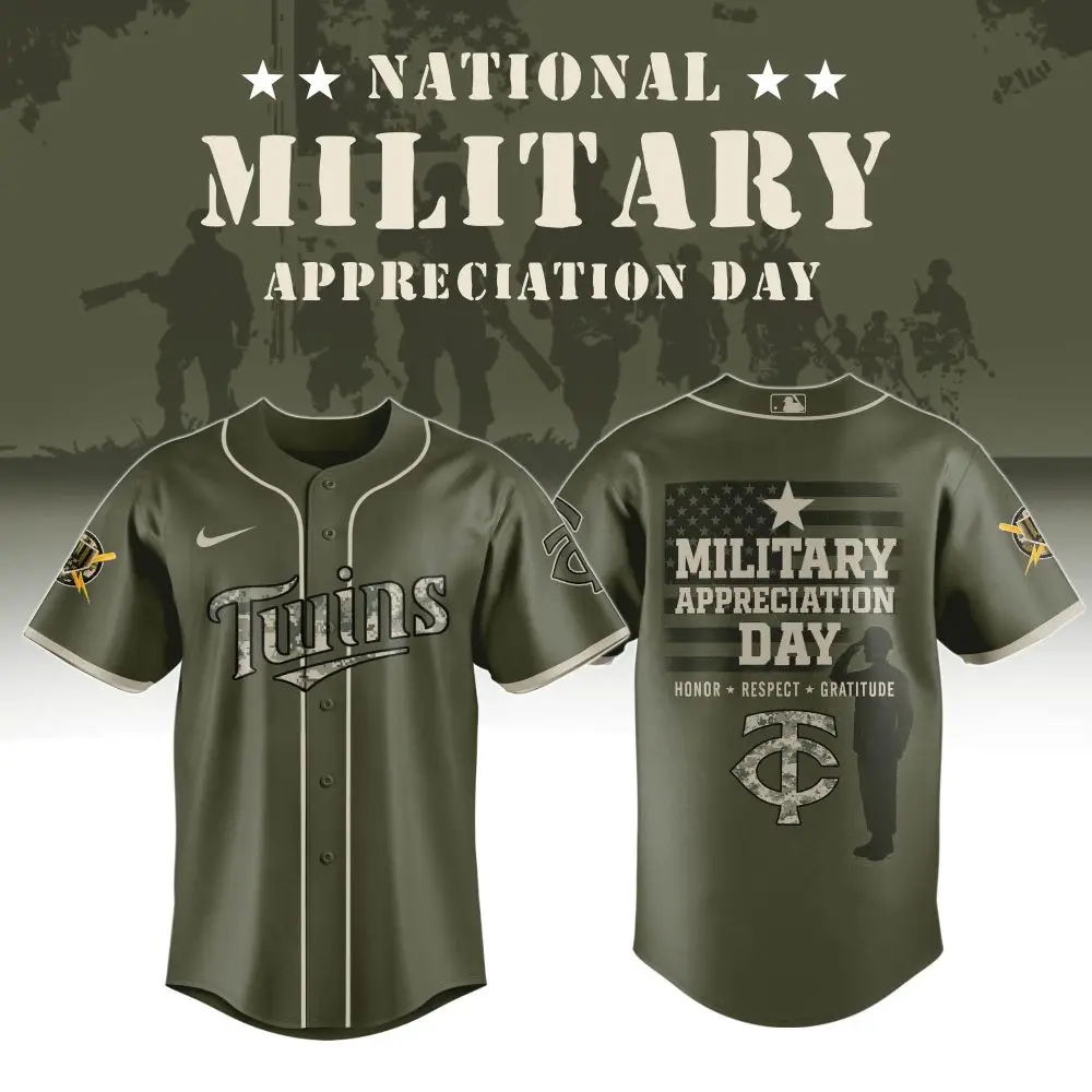 Honor Our Heroes: Twins Military Appreciation Day Jersey - Limited Edition