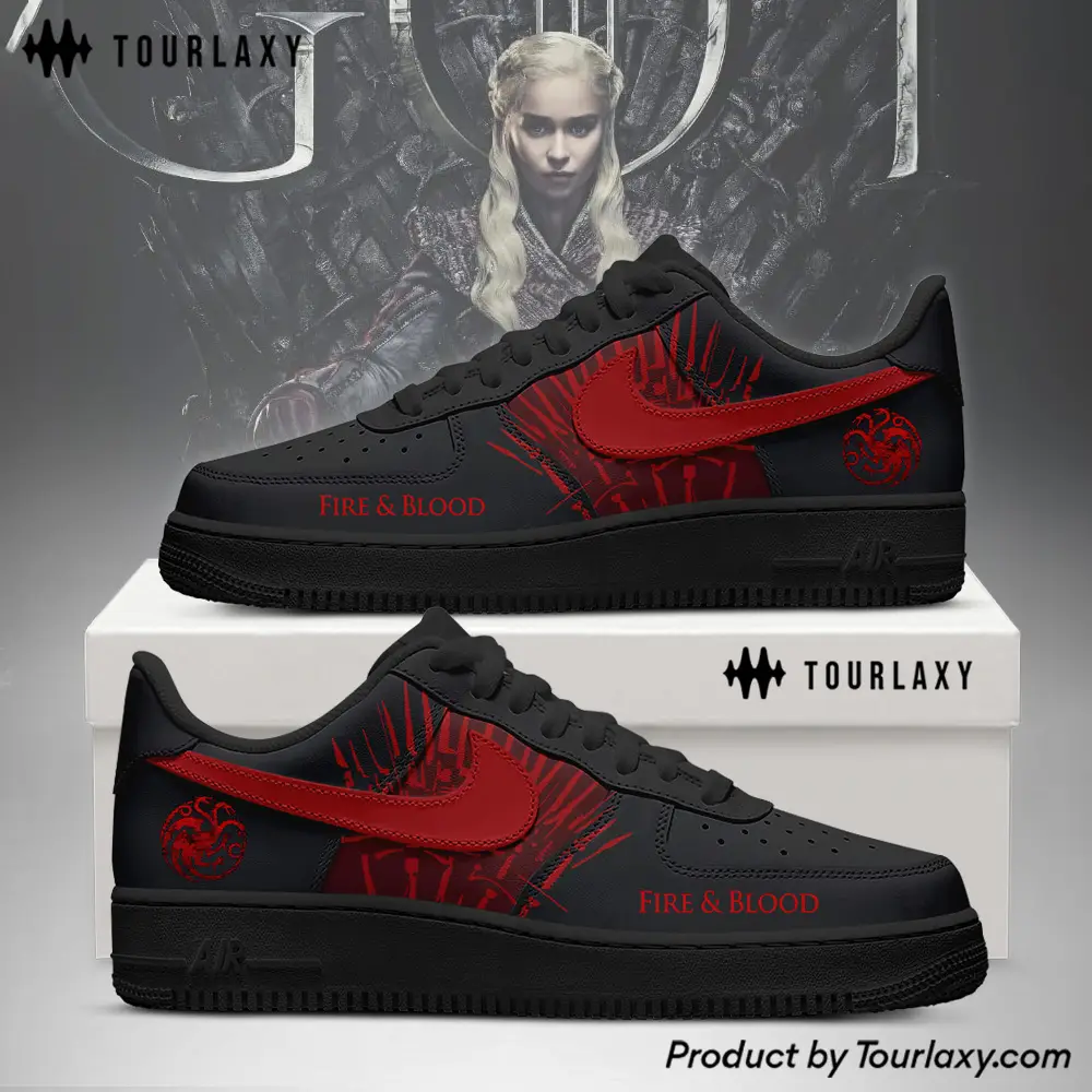 House of Targaryen GOT Air Force 1 Shoes 