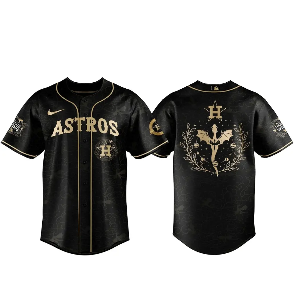 Houston Astros Fourth Wing Night 2026 Baseball Jersey - Tazila