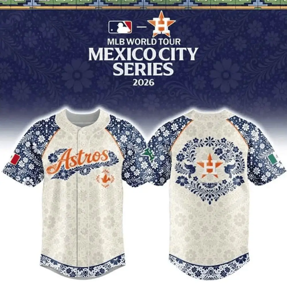 Houston Astros Mexican Heritage Night Baseball Jersey Houston Astros Merch Fans Gifts