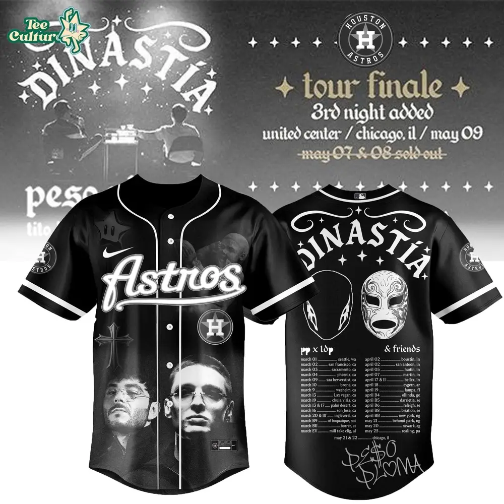Houston Astros MLB x Dinastía Tour Jersey Limited Edition