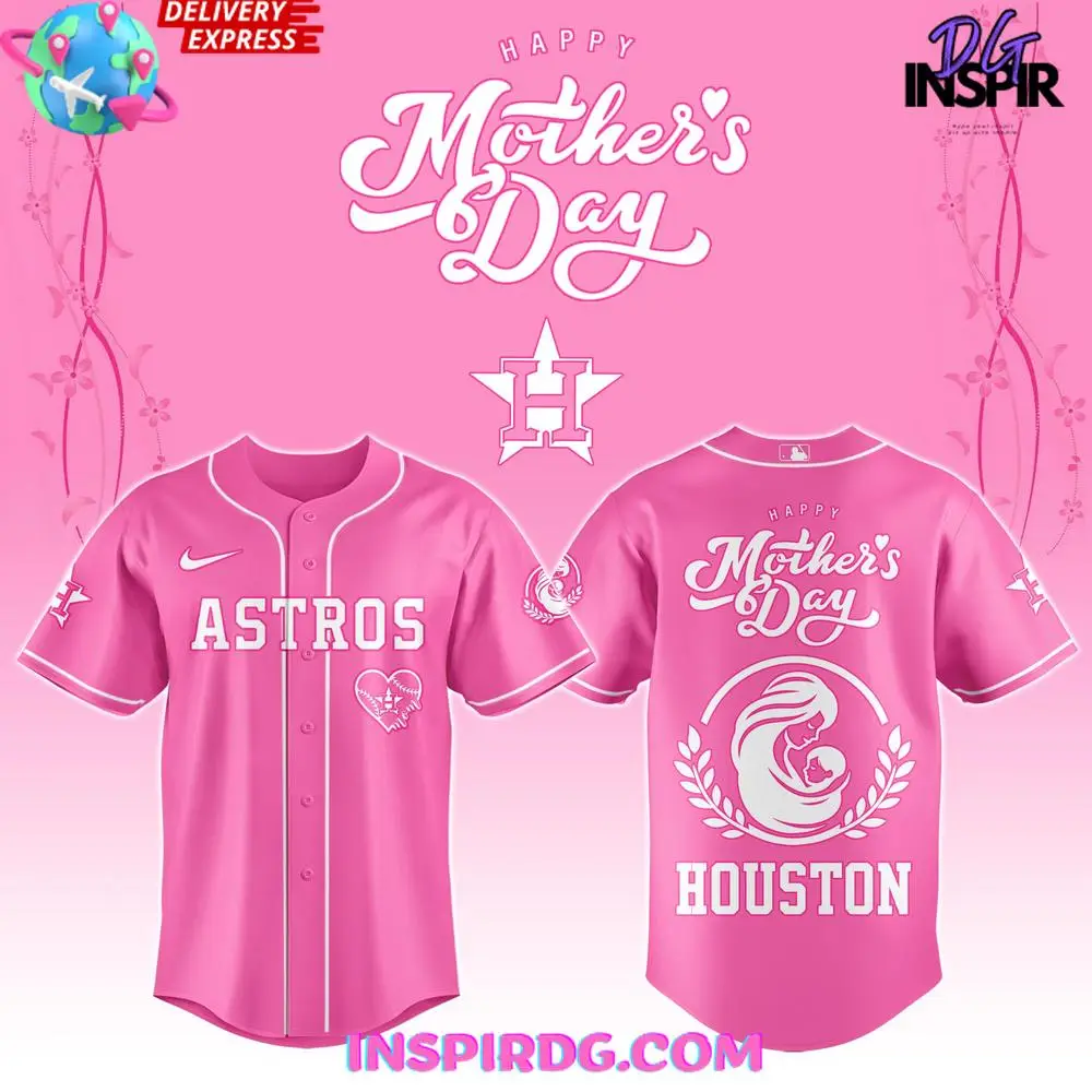 Houston Astros Mothers Day 2025 Baseball Jersey