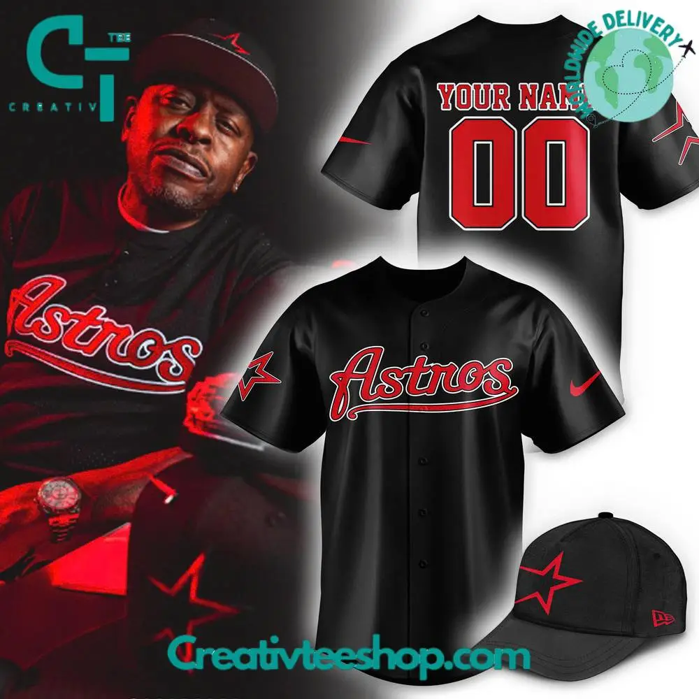 Houston Astros Scarface 30Th Anniversary Baseball Jersey