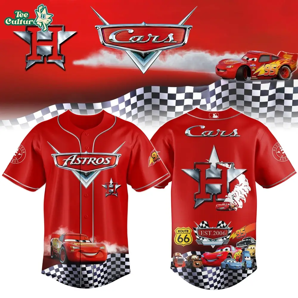 Houston Astros Special Cars 20th Anniversary Limited Edition Jersey