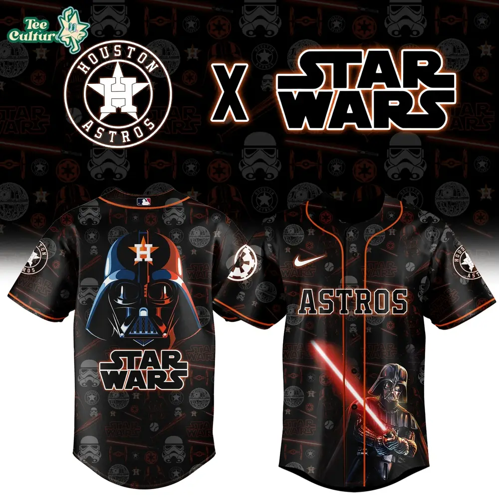 Houston Astros Star Wars Collaboration Limited Edition Baseball Jersey