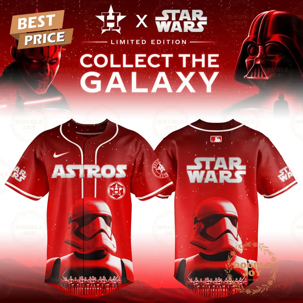 Houston Astros x Star Wars First Order Stormtroopers Limited Editions 2025 Baseball Jersey