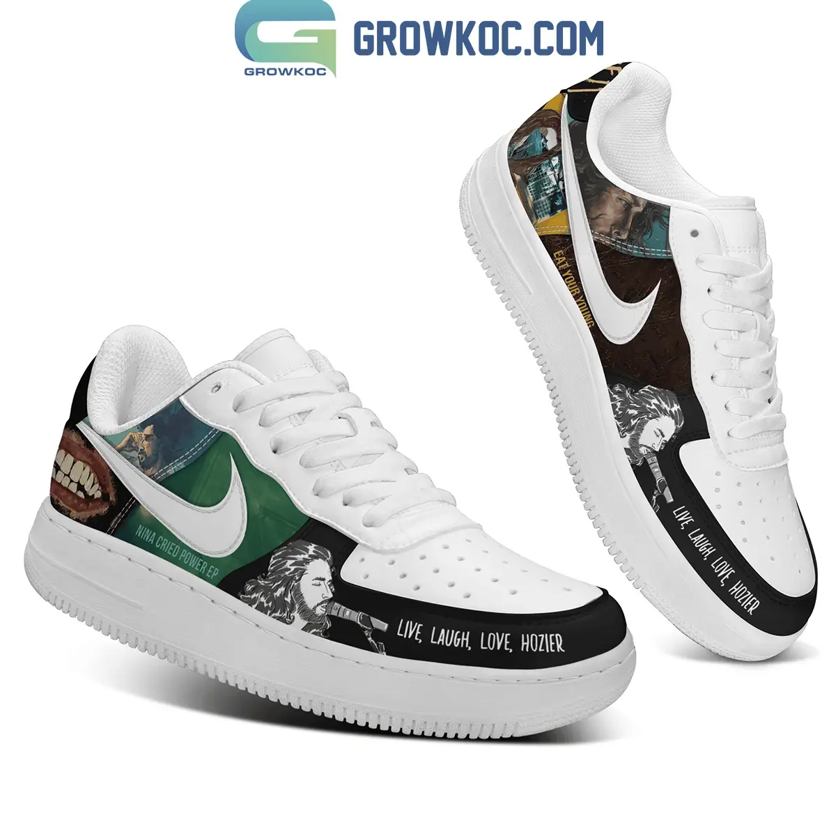 Hozier Eat Your Young Live Laugh Love Air Force 1 Shoes