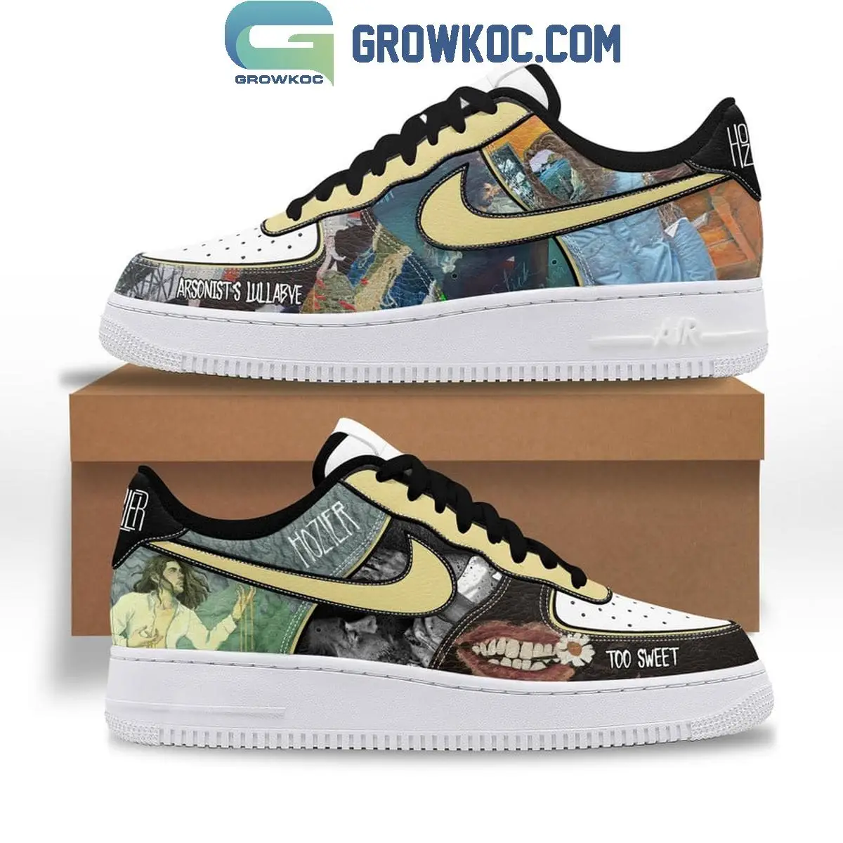 Hozier Too Sweet Arsonist's Lullabye Air Force 1 Shoes